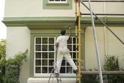 Siding and Window Frame Painting